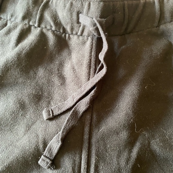 A new day women's black crop wide leg sweatpants size large - Picture 6 of 7